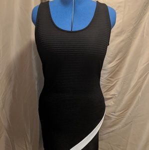 Black cocktail dress